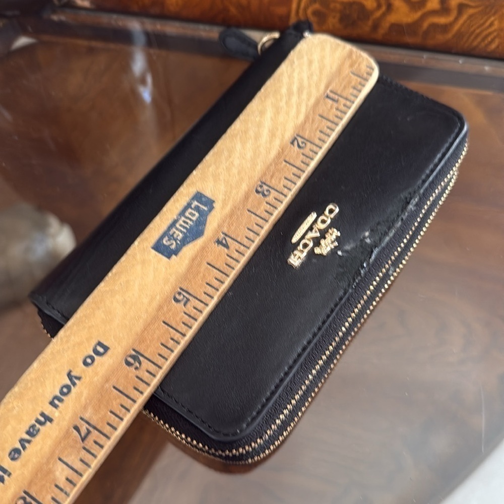 Coach Zip Around Wallet - Picture 7 of 8